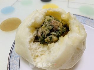 迫不及待要分享：香菇白菜肉包的做法步骤：20