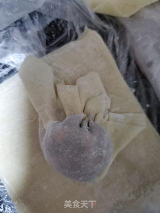 红苋菜云吞的做法步骤:6
