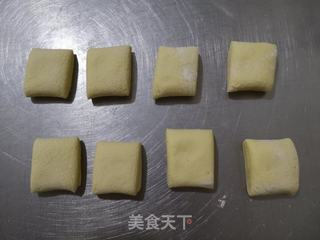煎小米面花卷的做法步骤:8