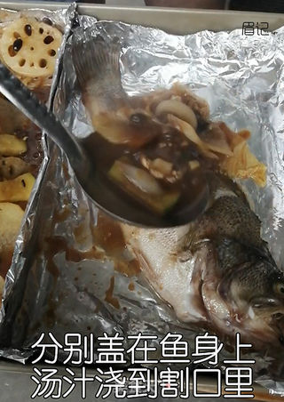烤箱版烤鱼的做法步骤:9