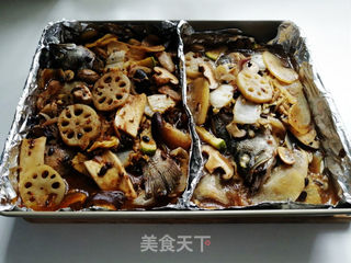 烤箱版烤鱼的做法步骤:10