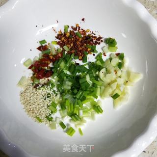 凉拌芋丸的做法步骤:9