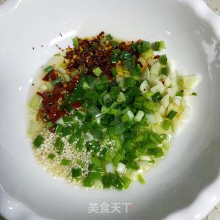 凉拌芋丸的做法步骤:10