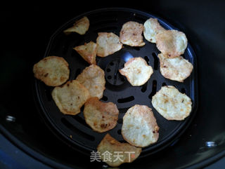 孜然薯片(空气炸锅版)的做法步骤:7