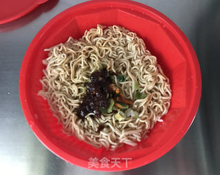 鸡蛋酱拌面的做法步骤:8