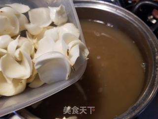 鲜百合陈皮绿豆沙的做法步骤:8