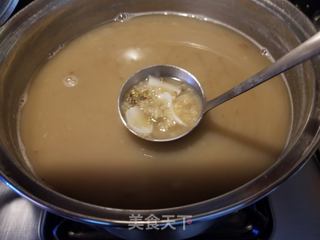 鲜百合陈皮绿豆沙的做法步骤:9