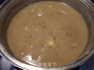 鲜百合陈皮绿豆沙的做法步骤:10