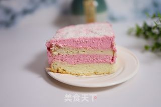 火龙果慕斯蛋糕的做法步骤：17