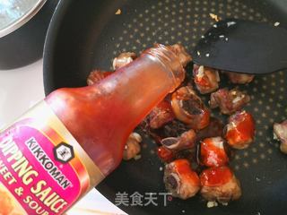 菠萝排骨的做法步骤：7