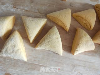 南瓜花卷的做法步骤:10