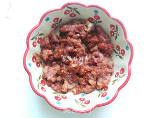 超级香巨美味的茄子酿肉的做法步骤:5