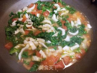 疙瘩汤的做法步骤:8