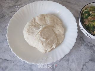 芹菜青椒猪肉馅饼的做法步骤:7