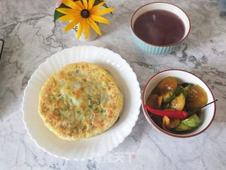 芹菜青椒猪肉馅饼的做法步骤:14