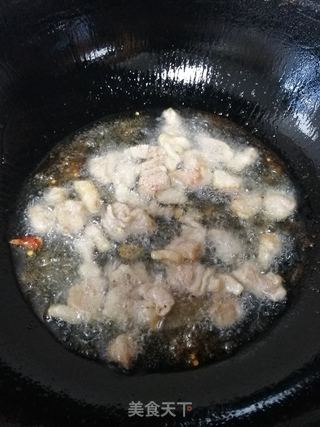 五花肉辣炒茄条的做法步骤：4