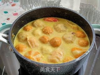 芝士咖喱丸子的做法步骤:8