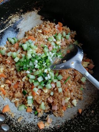 炒米饭的做法步骤:8