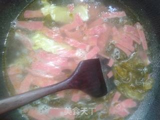 培根小白菜汤的做法步骤：4