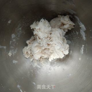 夏天最爱的生煎肉松花卷(一次发酵)的做法步骤:3