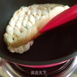 夏天最爱的生煎肉松花卷(一次发酵)的做法步骤:15