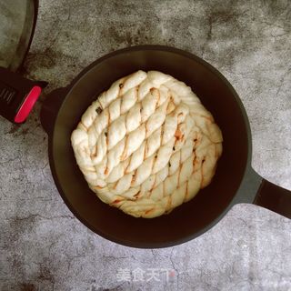 夏天最爱的生煎肉松花卷(一次发酵)的做法步骤:17