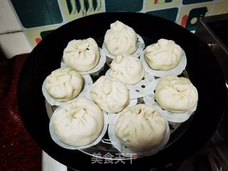 香菇肉丁包的做法步骤:12