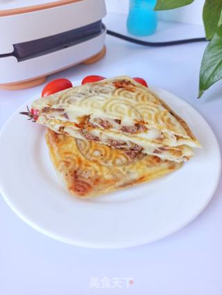 轻食机版#美味肉饼的做法步骤:16