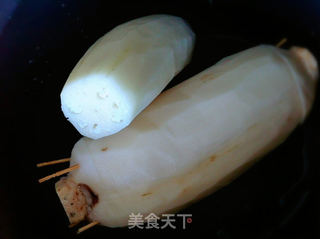 桂花糯米藕的做法步骤:4