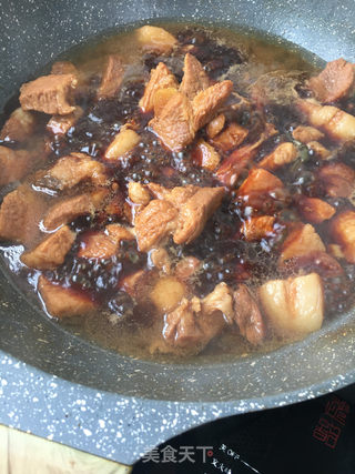 洋葱烧肉的做法步骤：11