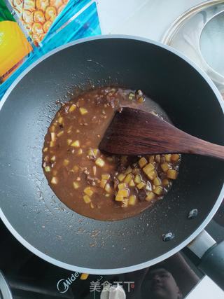 土豆牛肉炸酱拌面的做法步骤:6