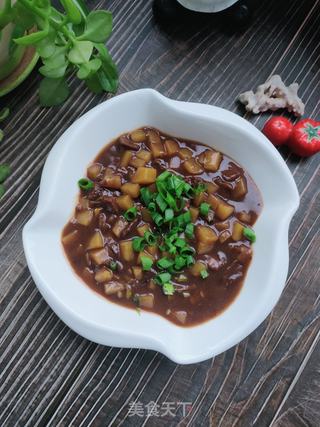 土豆牛肉炸酱拌面的做法步骤:11
