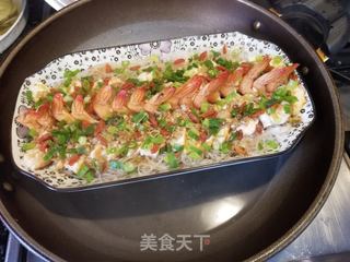 粉丝蒜蓉开背虾的做法步骤:13