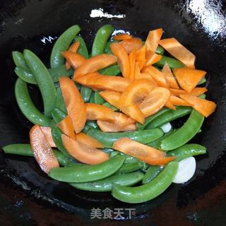 #鸭杂炒甜豆的做法图解7