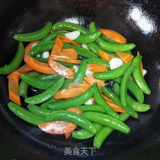 #鸭杂炒甜豆的做法图解8