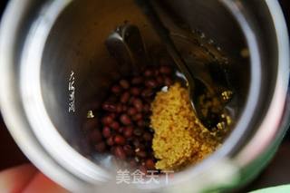 红豆小米羹的做法步骤:2
