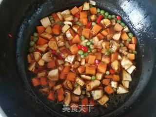 松茸焖饭的做法步骤:11