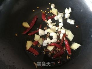 南瓜炖排骨的做法步骤:4