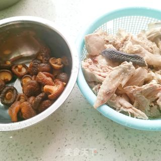 香菇烧鸡的做法步骤:4