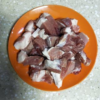 茶树菇红烧肉的做法步骤:4