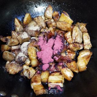 茶树菇红烧肉的做法步骤:12