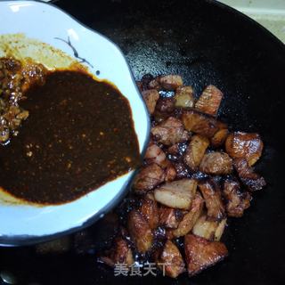 茶树菇红烧肉的做法步骤:13