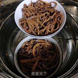 茶树菇红烧肉的做法步骤:18