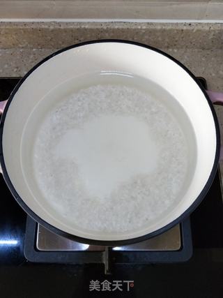 瑶柱白菜粥的做法步骤:3