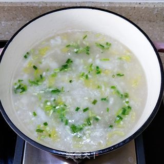 瑶柱白菜粥的做法步骤:12