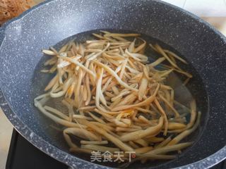 肉丝黄花菜的做法步骤:3