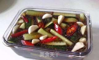 腌黄瓜的做法步骤:9