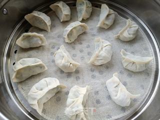 素三鲜蒸饺的做法步骤:6