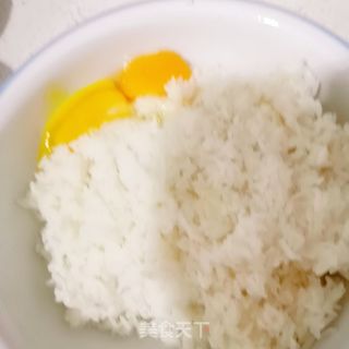 辣菜梗炒饭的做法步骤:3