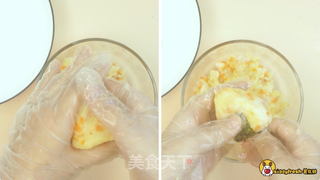 鲜虾土豆泥饭团的做法步骤:8